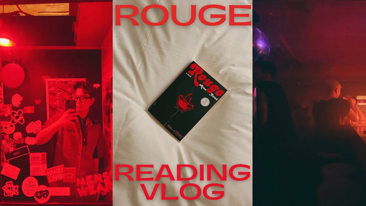 rouge by mona awad in SEOUL🌹 a reading vlog