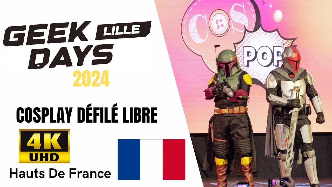 Geek Days Lille 2024 - Défilé libre Cosplay 🇫🇷