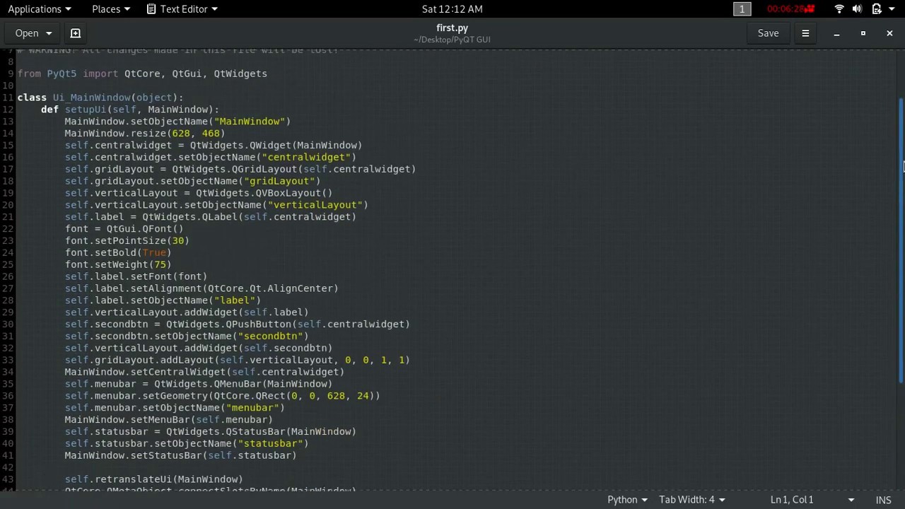 Qt GUI using Qt Designer for Multiple Windows