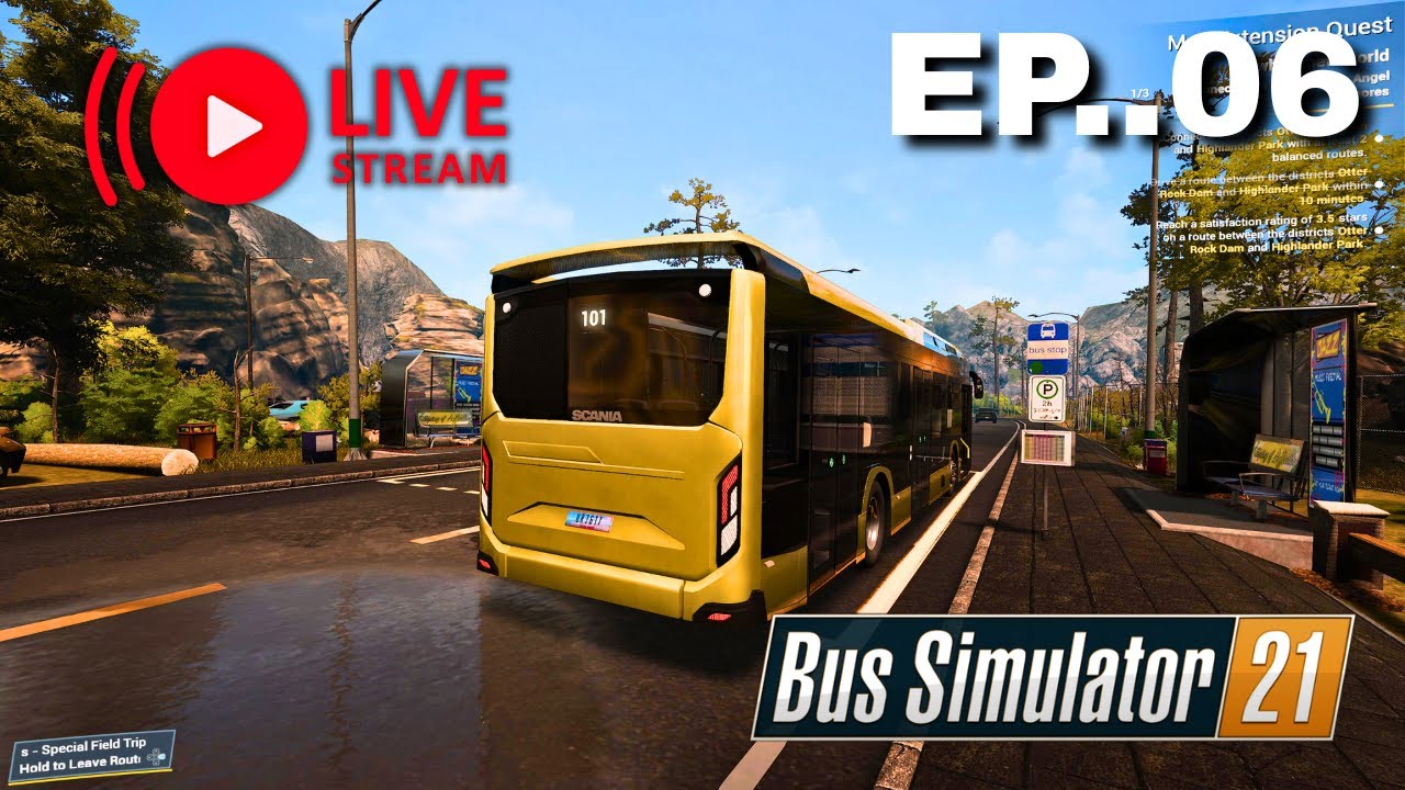 🔴 Live / Bus Simulator 21 Gameplay | Perfect Passenger Pick Up & Drop Off! | Driving POV (PS5)