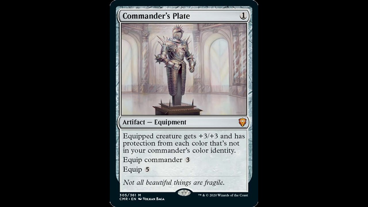 Commander's Plate card review