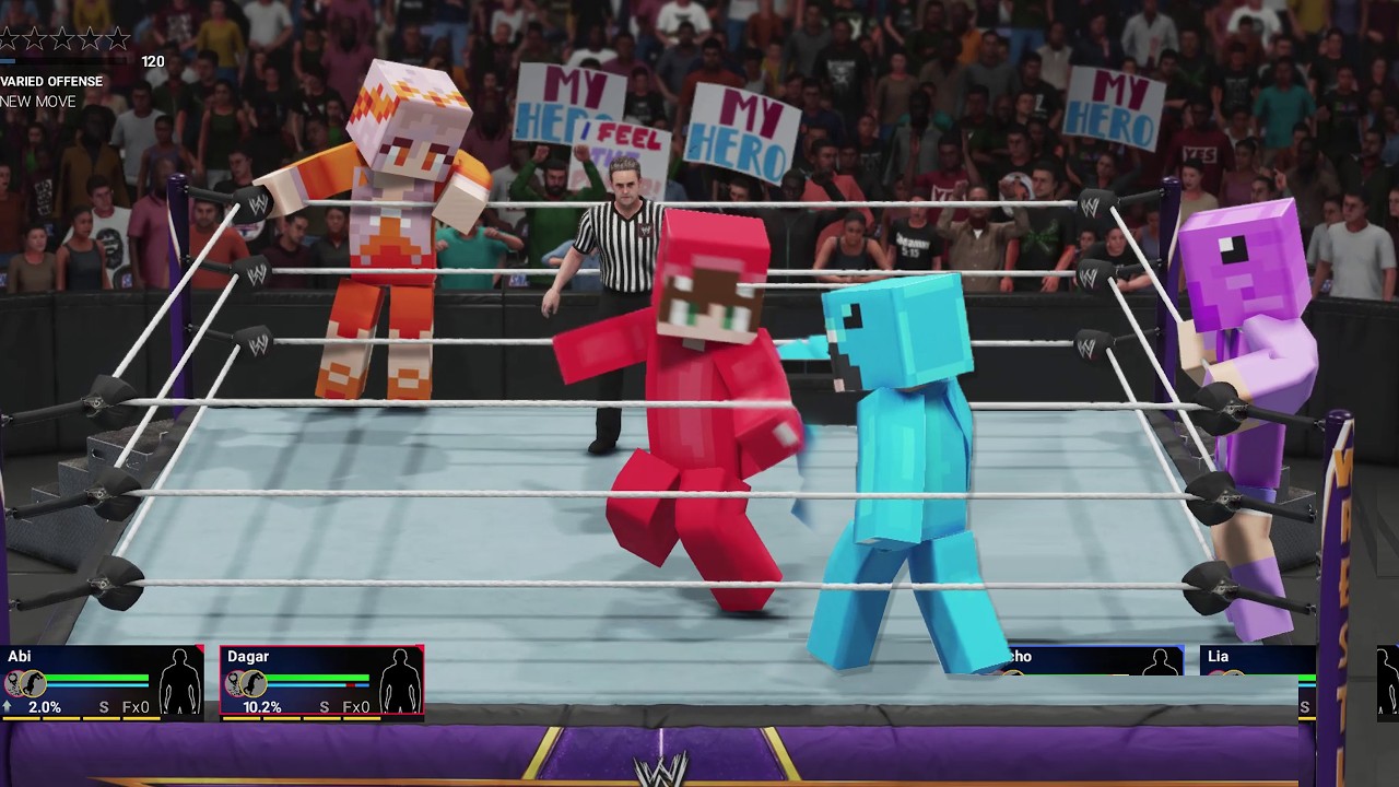 Dagar y Abi vs Nacho y Lia en Minecraft!