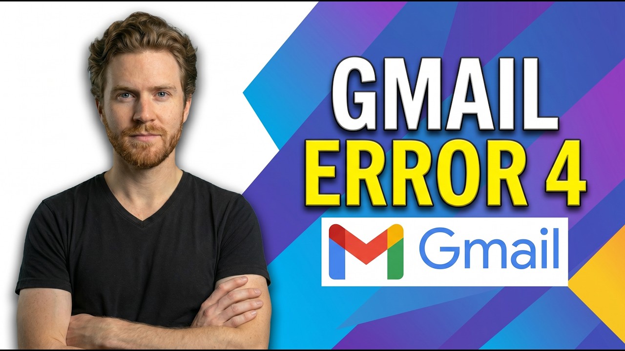 Fix Gmail Error Numeric Code 4 [Quick Troubleshooting Guide]