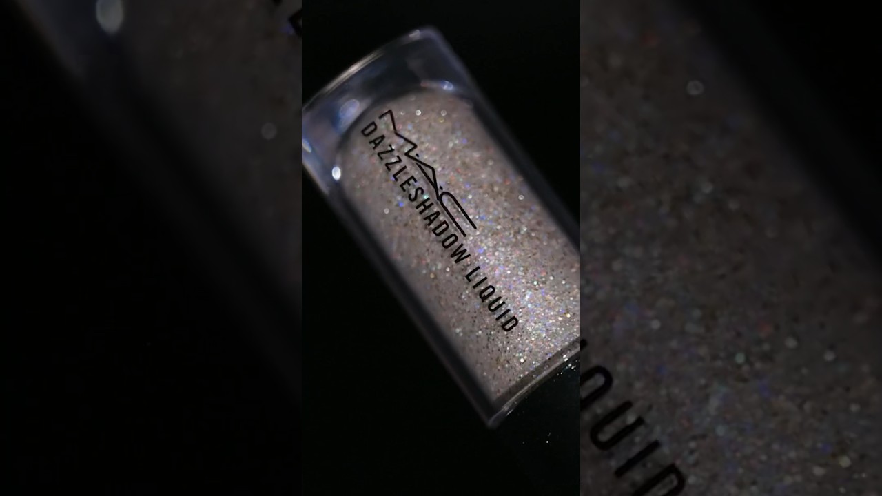 Mac DazzleShadow Liquid - Not Afraid to Sparkle #sparkle #liquideyeshadow @maccosmetics