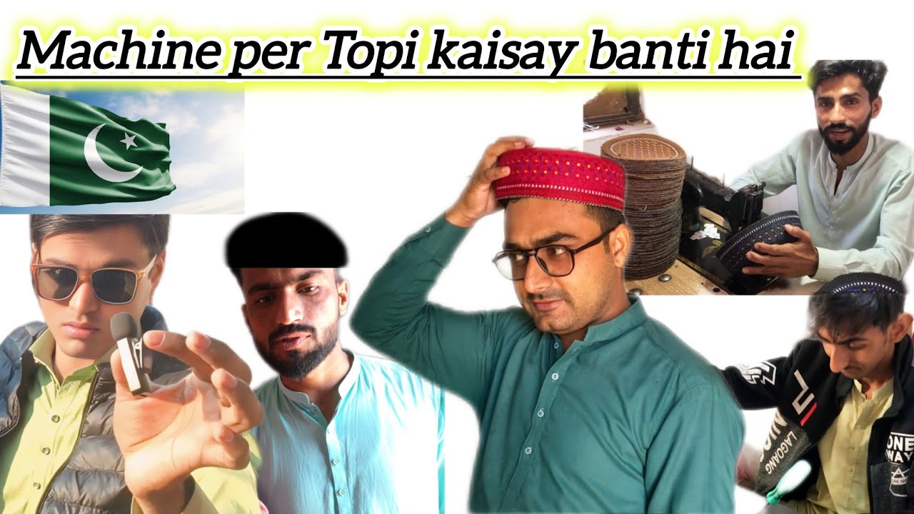Pakistan Mai  Banti Hai Asli Gool aur Sindhi Topi |Factory Tour with Vinood Bhai & Naivand Sagar |🇵🇰