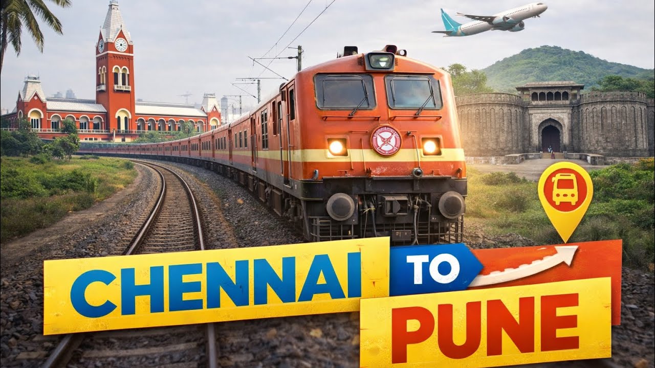 Chennai to Pune by Train journey 