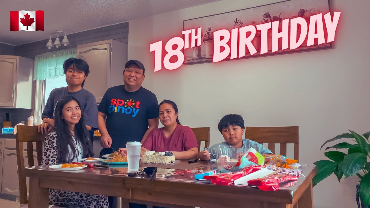 simpleng 18th birthday sa canada