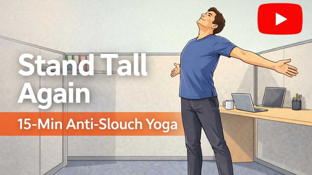 Stand Tall Again | 15-Min Anti-Slouch Yoga