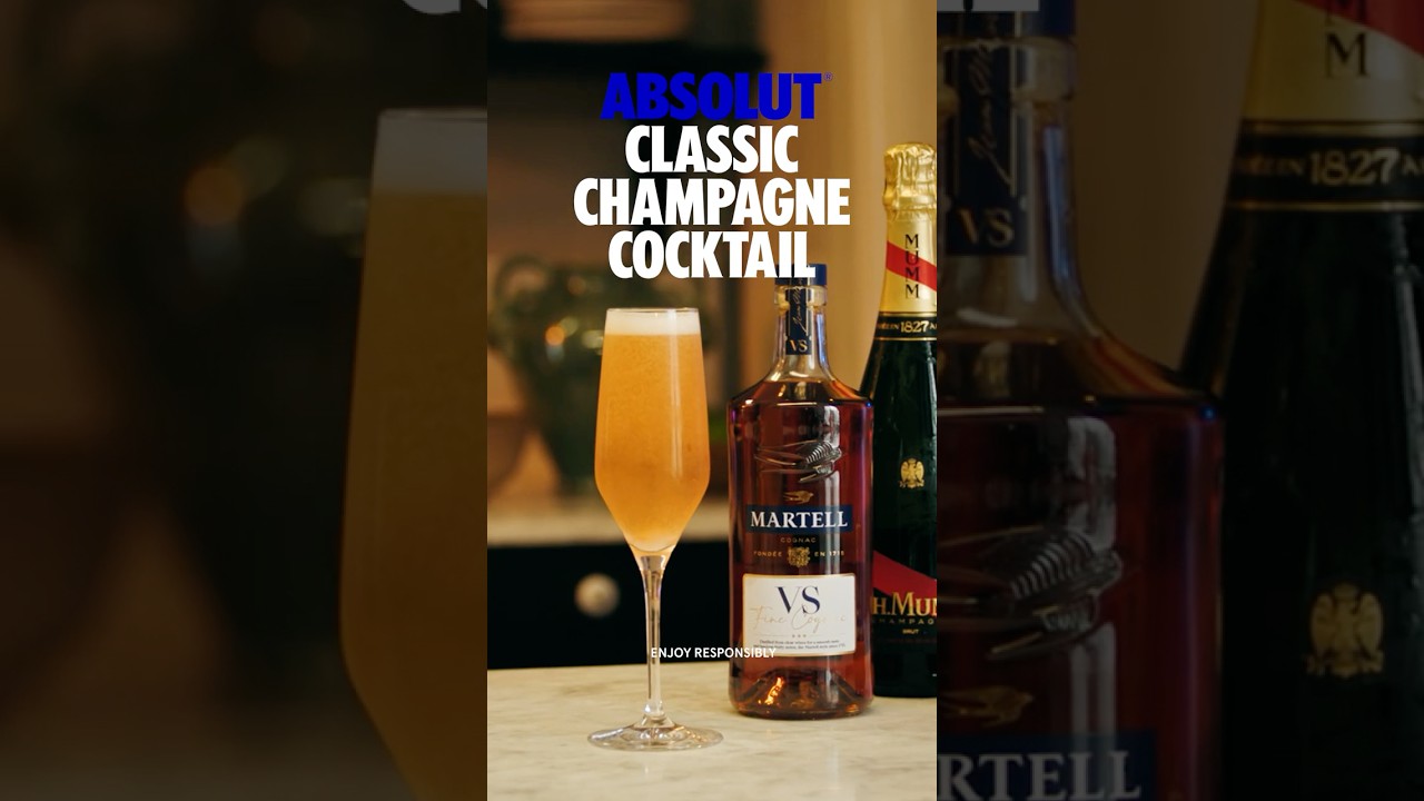 Classic Champagne Cocktail Recipe #Champagne #ClassicCocktail