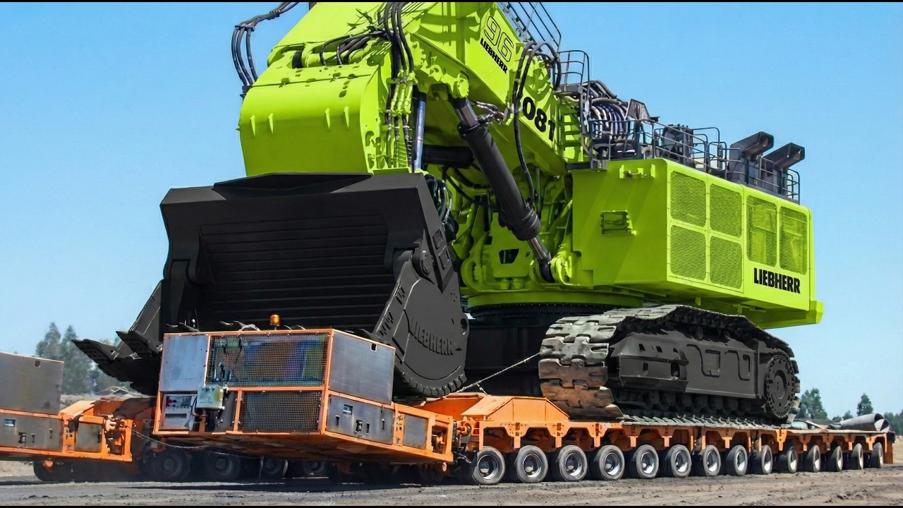 Top 7 Heavy Equipment Of LIEBHERR  | The Most Satisfying Factory Machines | Heavy Equipment Machines
