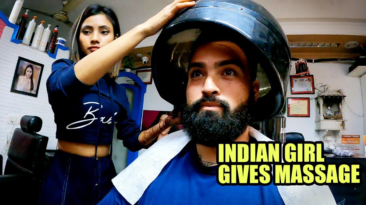 Indian Oil Head Massage Experience in India by Indian Girl 🇮🇳
