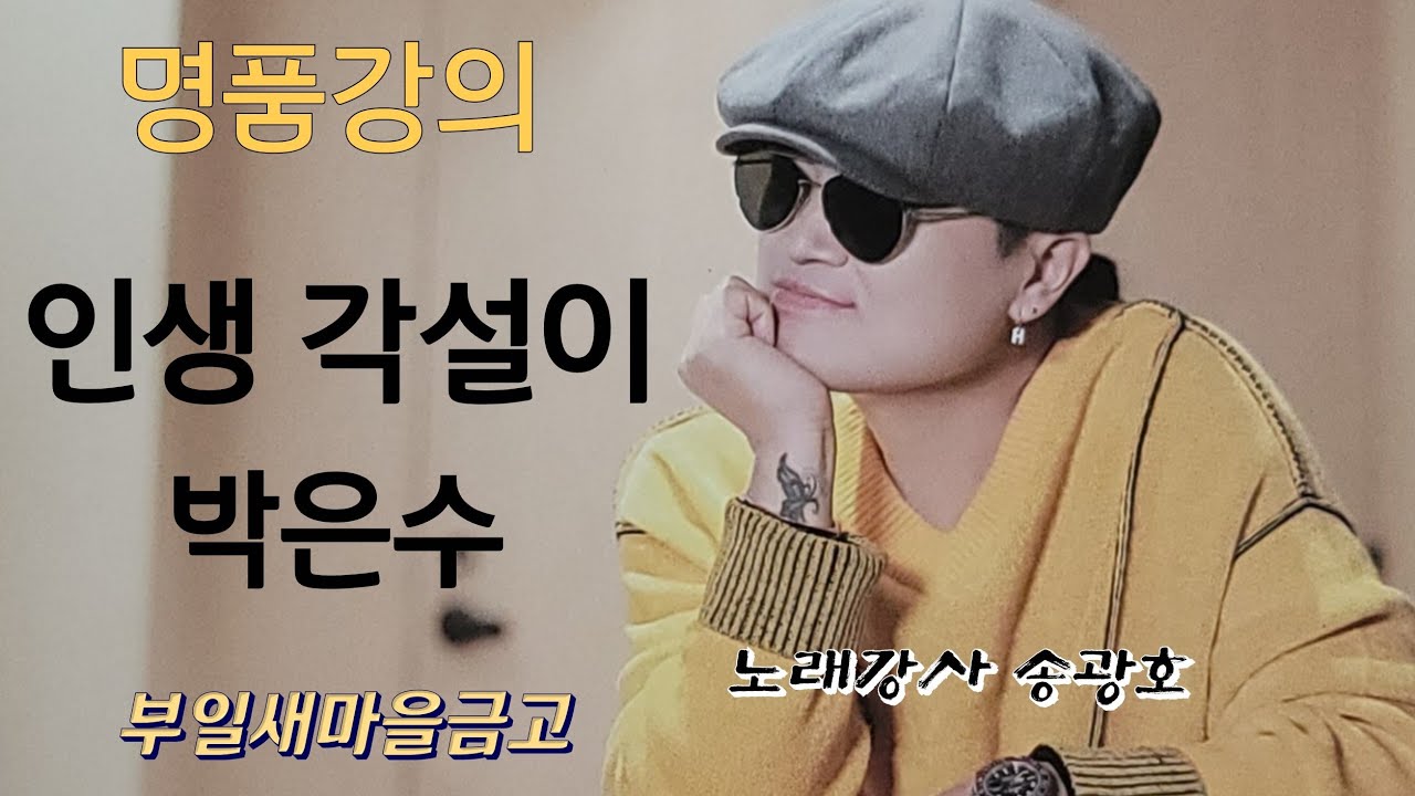 인생각설이/원곡 박은수(명품강의) 노래강사송광호노래교실/ 부일새마을금고