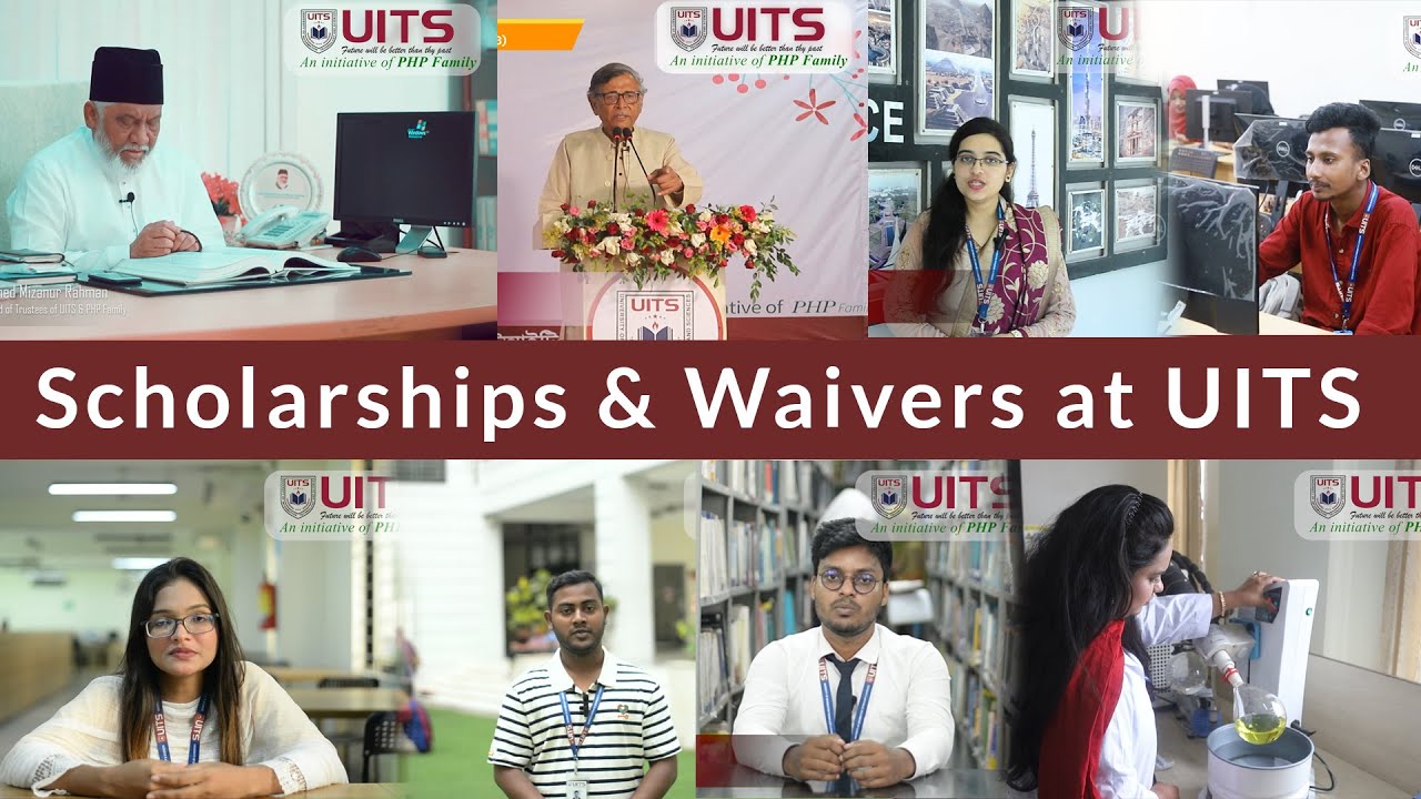 Scholarships and Waivers at UITS. #admissionsopen #cse #civilengineering #bba #english #university