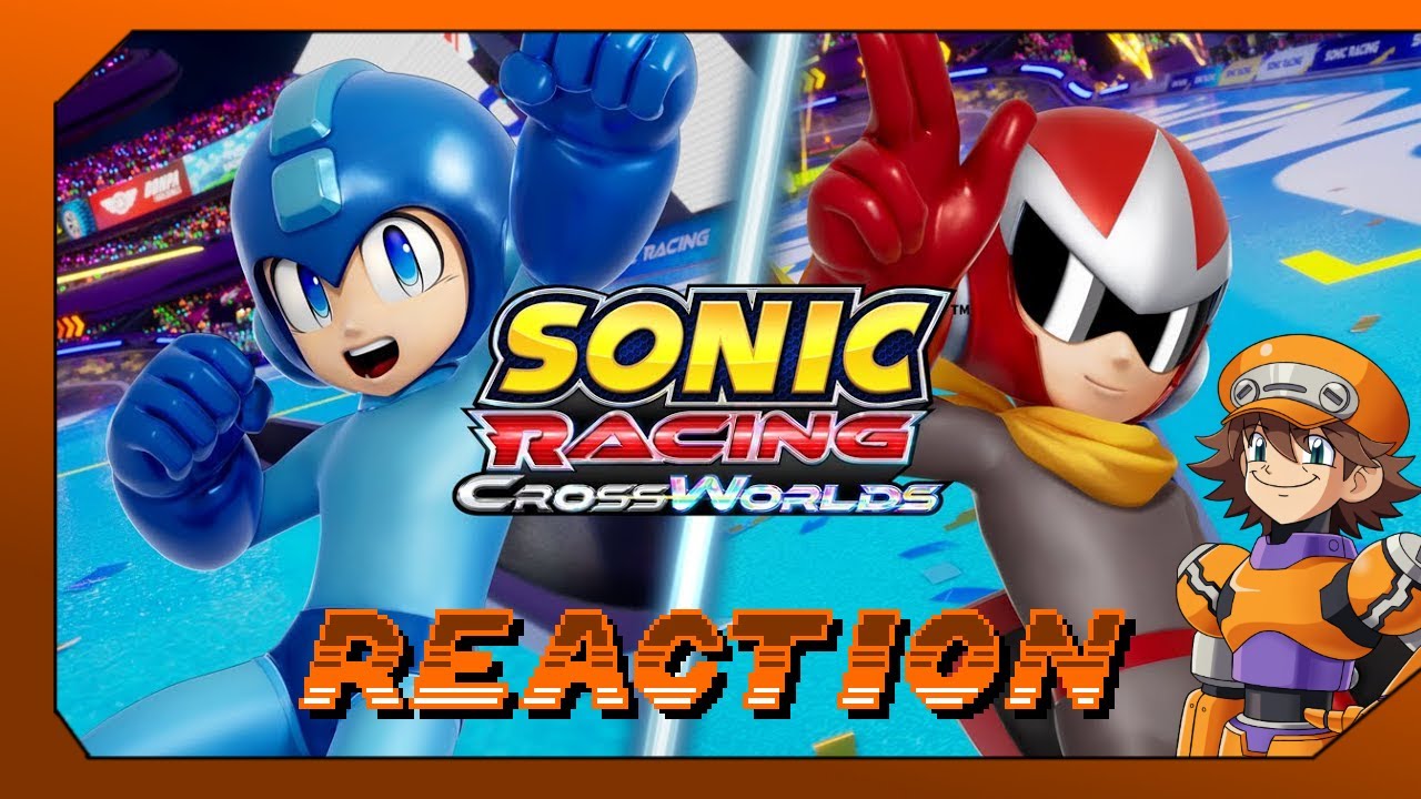 Мегамен в Sonic Racing Crossworlds: реакция