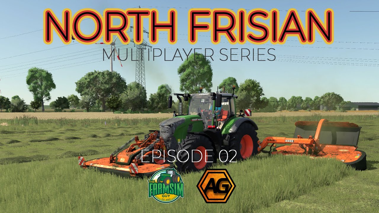 Its a hay mowing kinda day with @TheFarmSimGuy  -North Frisian - FS25