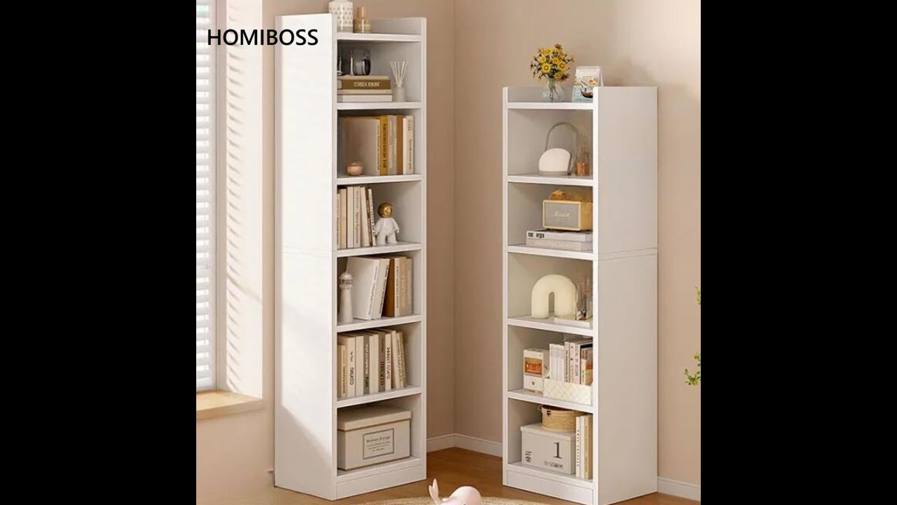 Homiboss bookshelf 6 Tier | Assembling video | available on Amazon & Flipkart