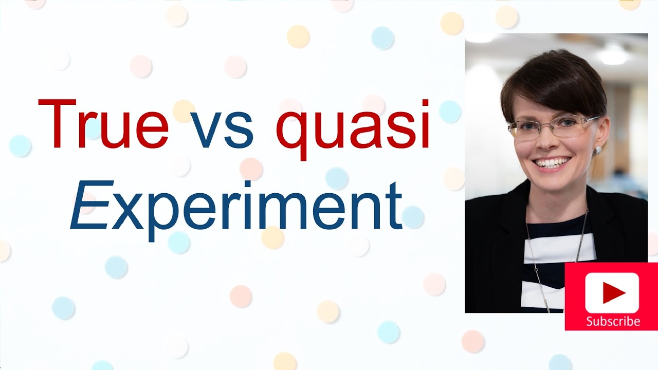 True vs quasi experiment