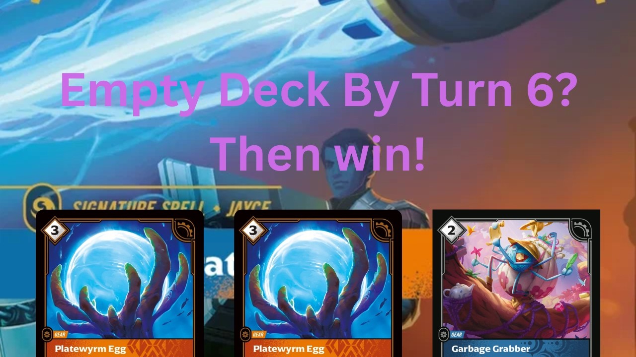 Jayce's Garbage Caviar Combo OTK on turn 6!
