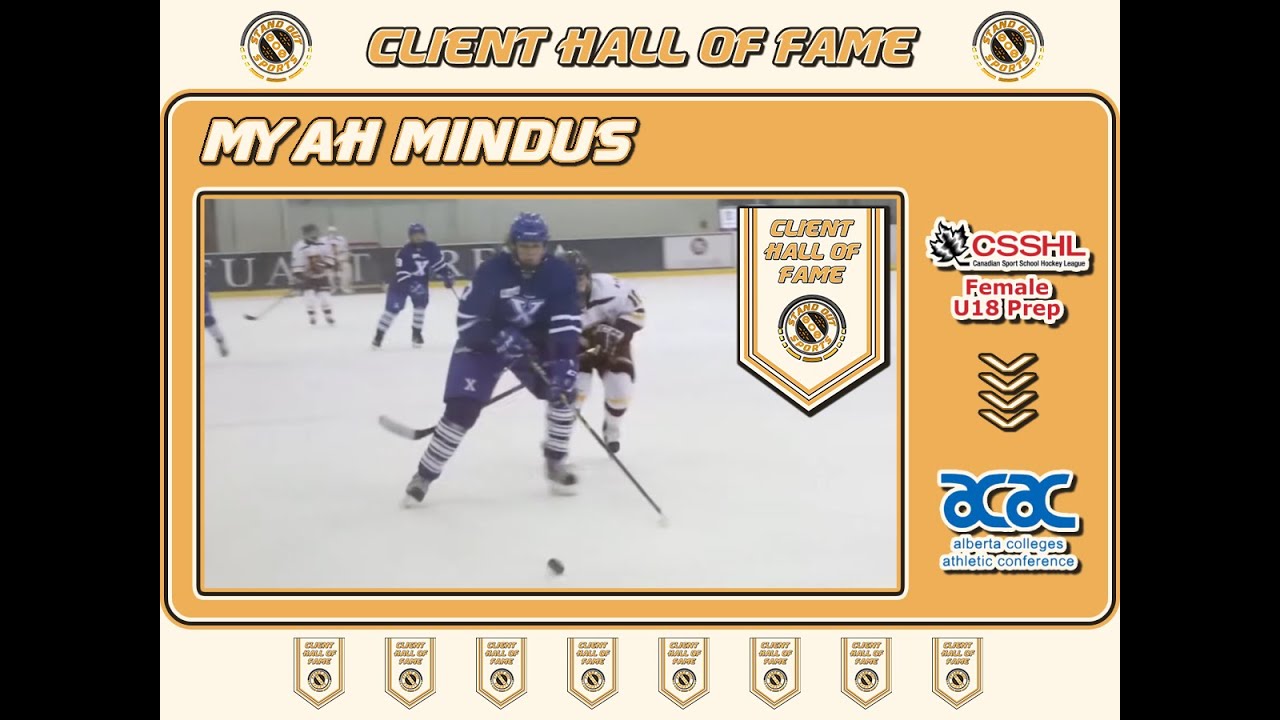 Myah Mindus - CSSHL Female U18 Prep to ACAC | Recruiting Video | Stand Out Sports