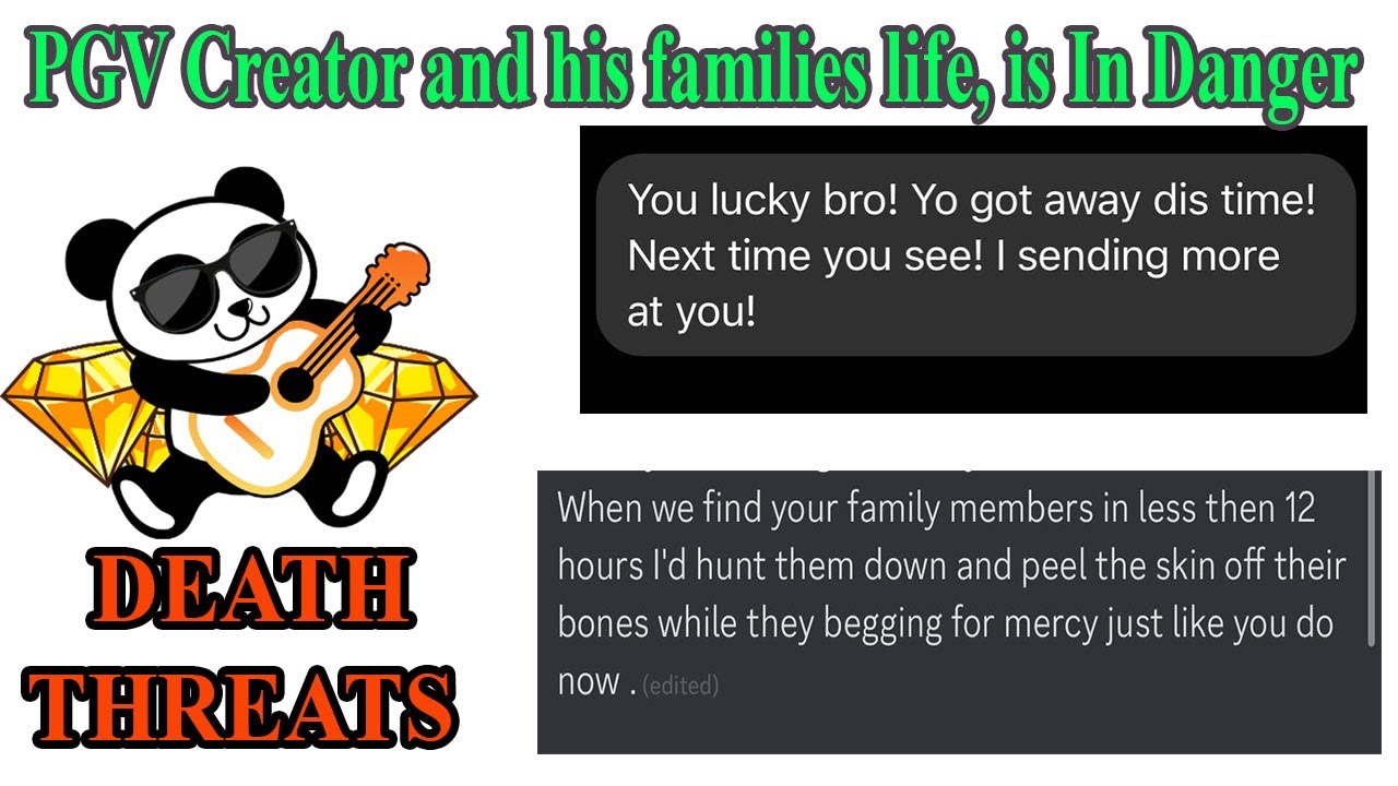 PGV Creator Manny Delgado Life is In Danger
