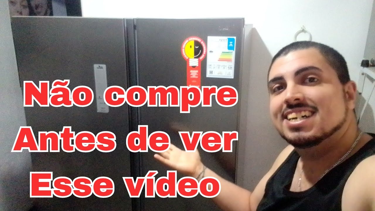Compramos um Refrigerador Philco PRF535I Side By Side 437 Litros