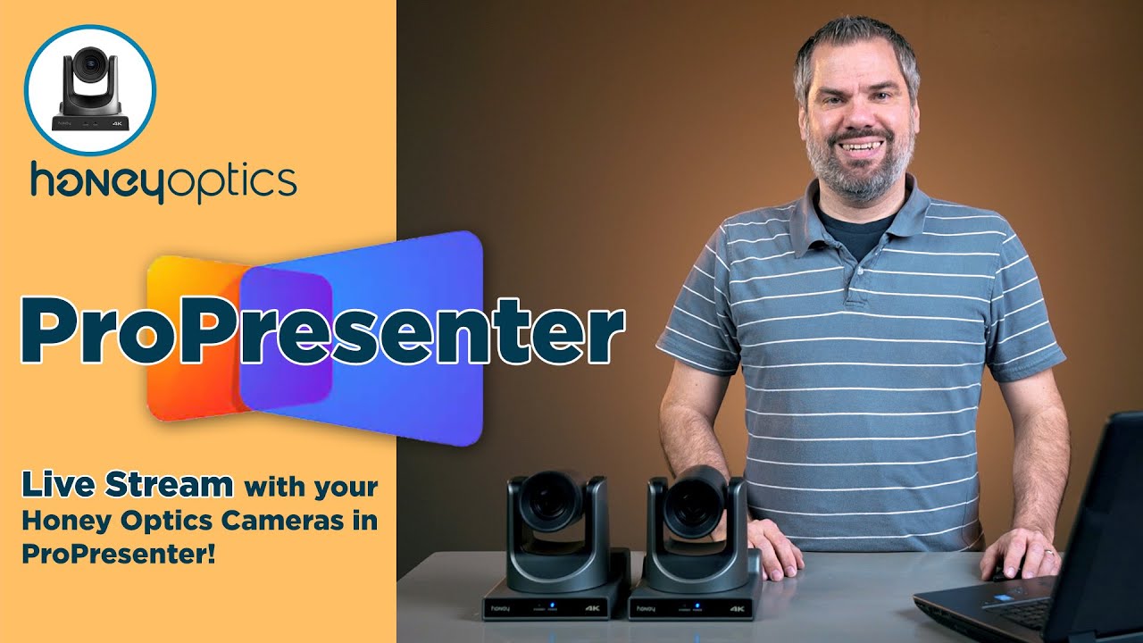Live Stream and control PTZ cameras with ProPresenter 7 - HoneyOptics