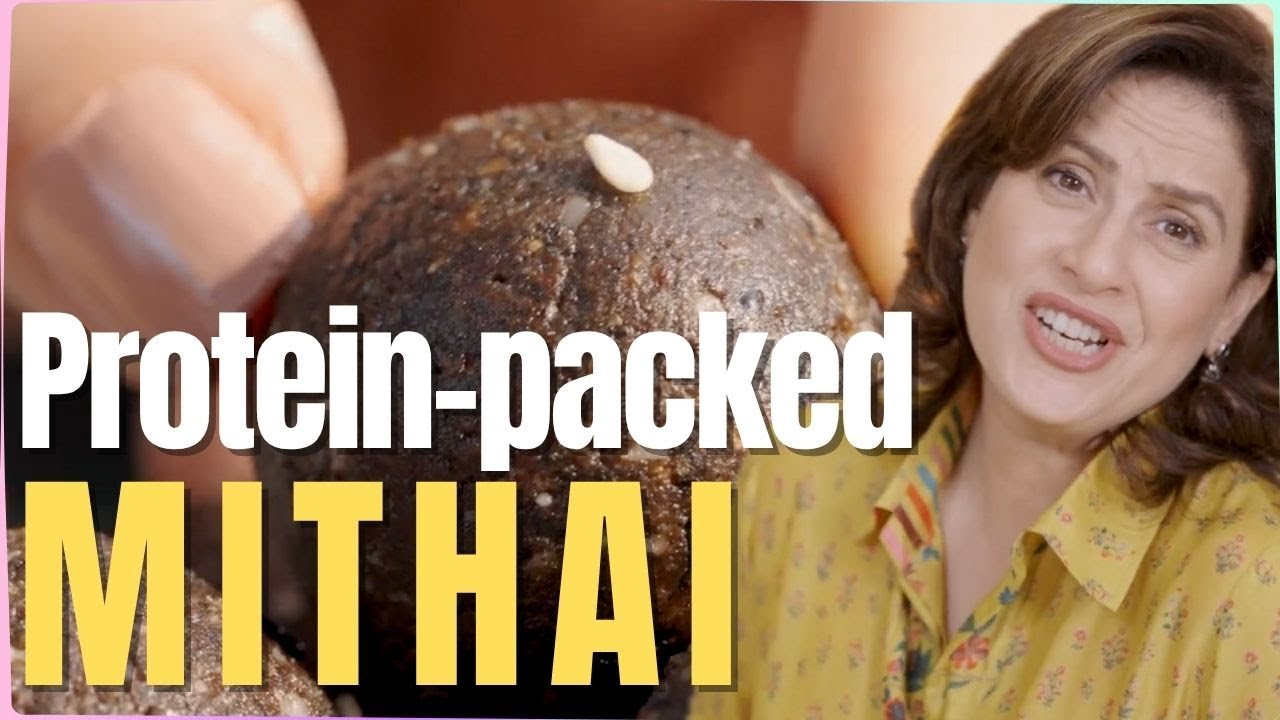 PROTEIN-packed Laddoo | Healthy SWEET for MITHAI Lovers! Amrita Raichand