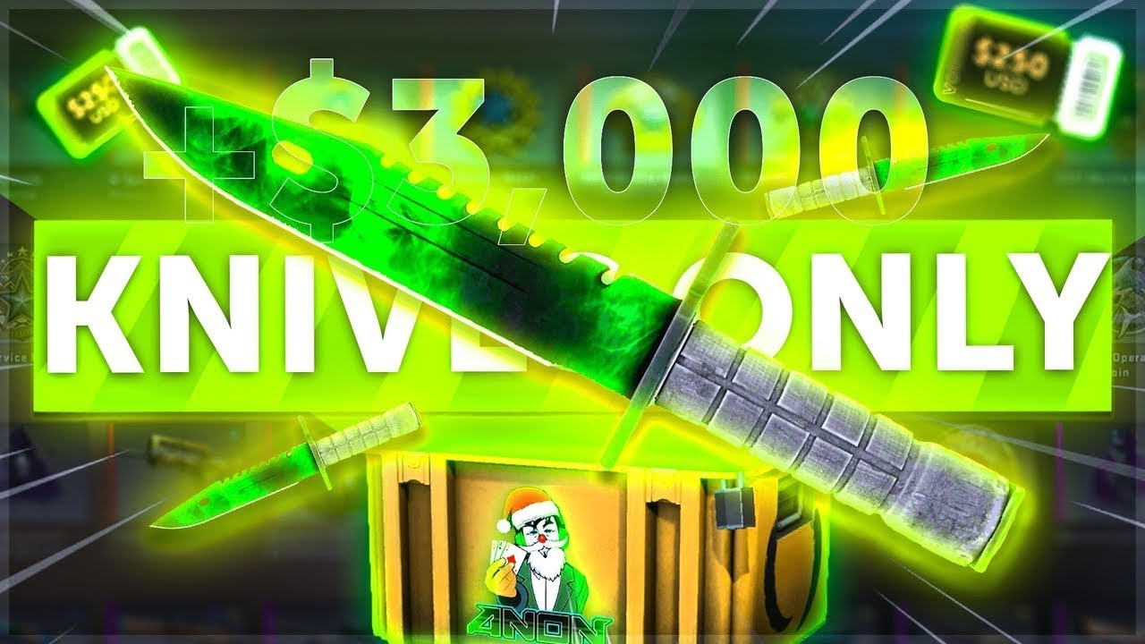 I DID a KNIVES CASE ONLY ALL-IN BATTLE! | KeyDrop Promo Code