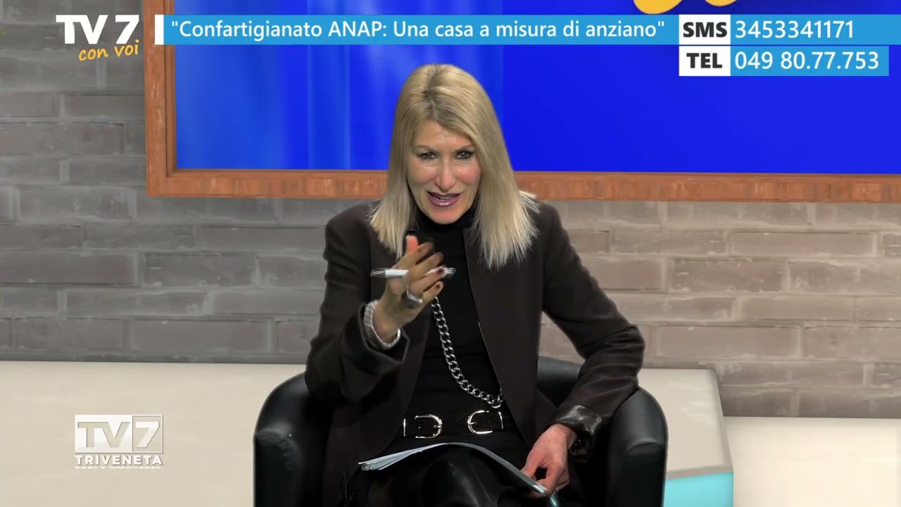 Tv7 con Voi 23/2/26 - Confartigianato ANAP: la casa a misura di anziano (1 di 2)