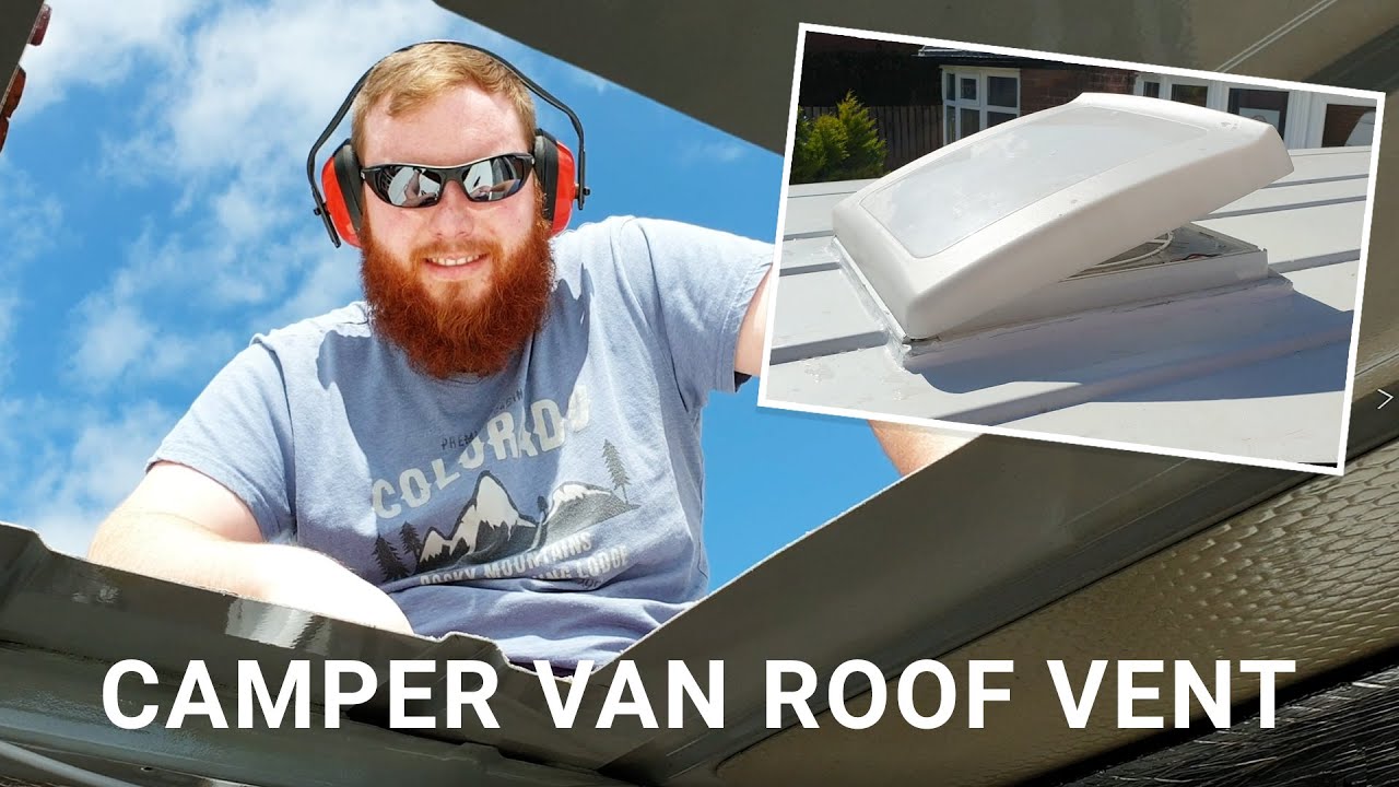 How To Fit A Camper Van Roof Vent | Thule Omnivent Fitting Guide | DIY Camper Conversion | 006
