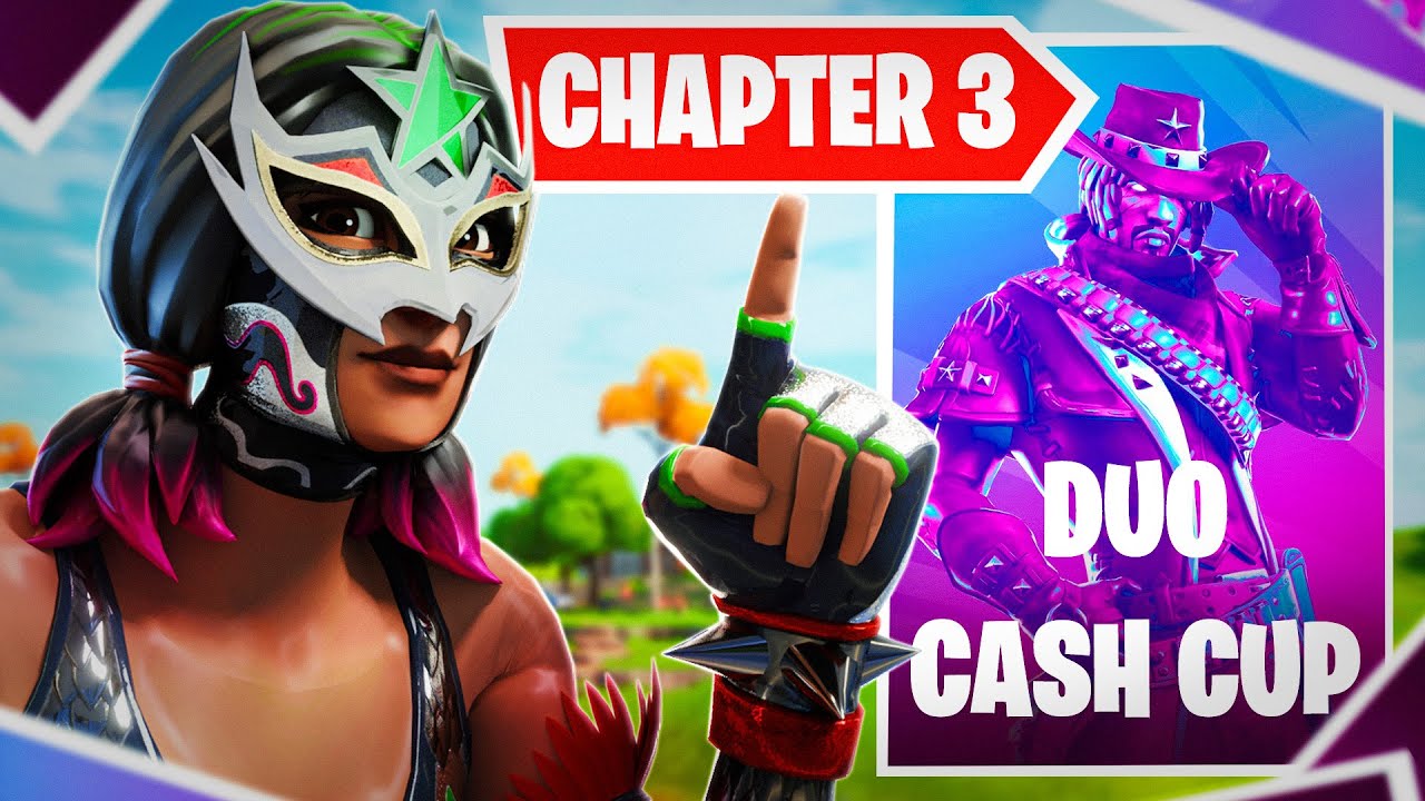 ERSTER CUP in CHAPTER 3 🔥 | Duo Cash Cup mit @MaxwinHunterss
