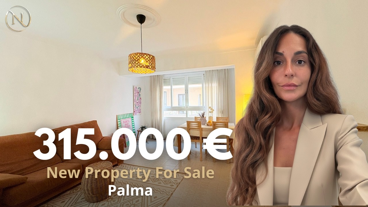 Precioso y amplio piso de 3 habitaciones en Palma
