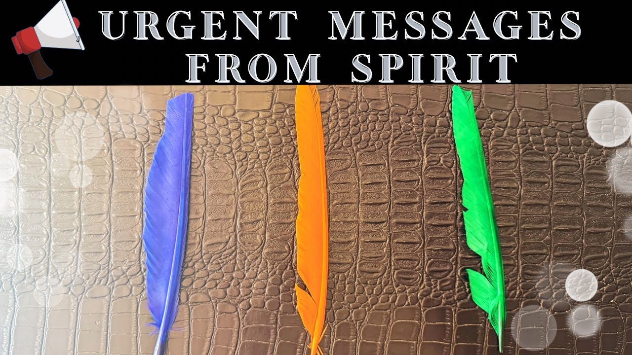 Pick A Card 🔮 Intuitive Reading • URGENT Messages From SPIRIT 🕊️ What You NEED To KNOW Most ‼️