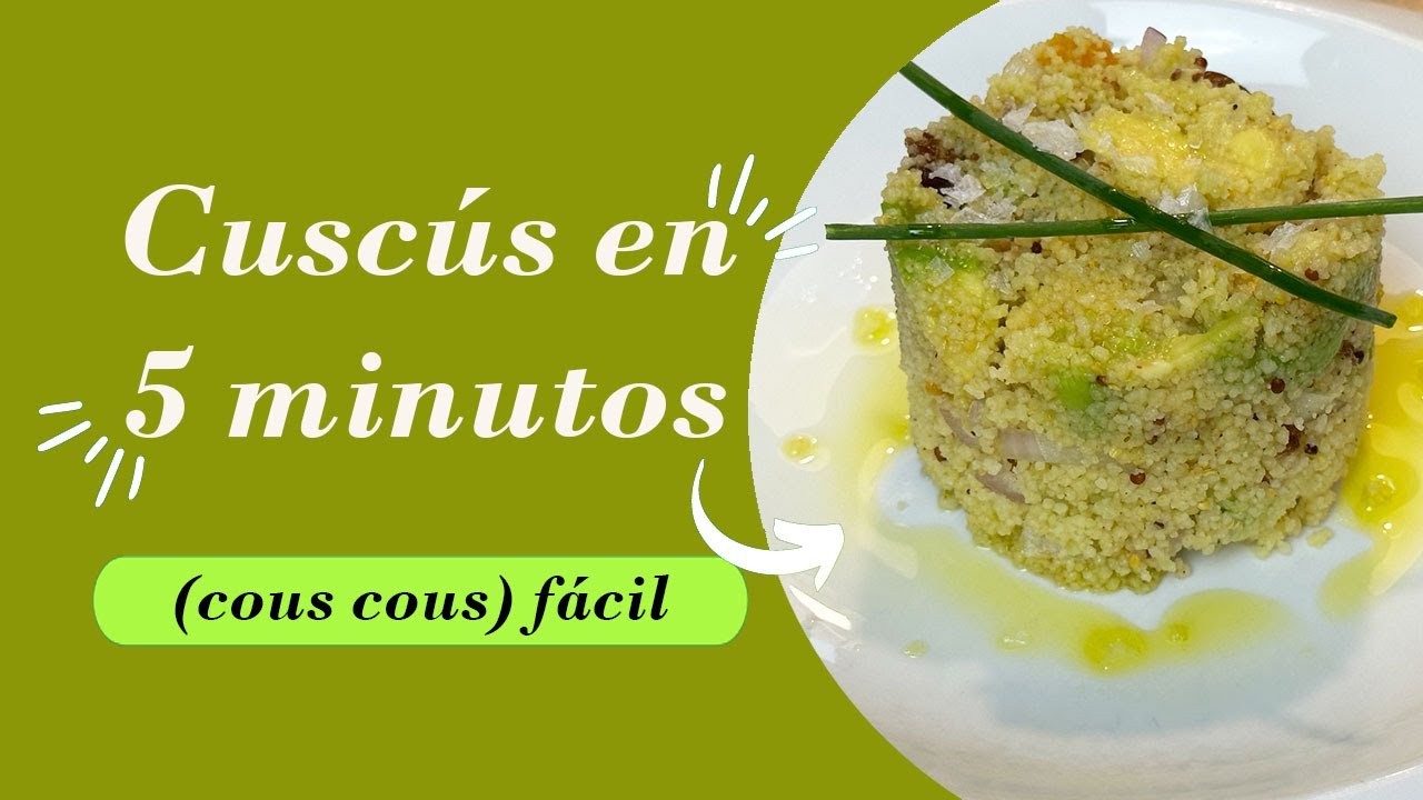 Como Preparar Un Cuscús Fácil (Couscous) I ¡¡Esta Receta Te Va a Encantar!!