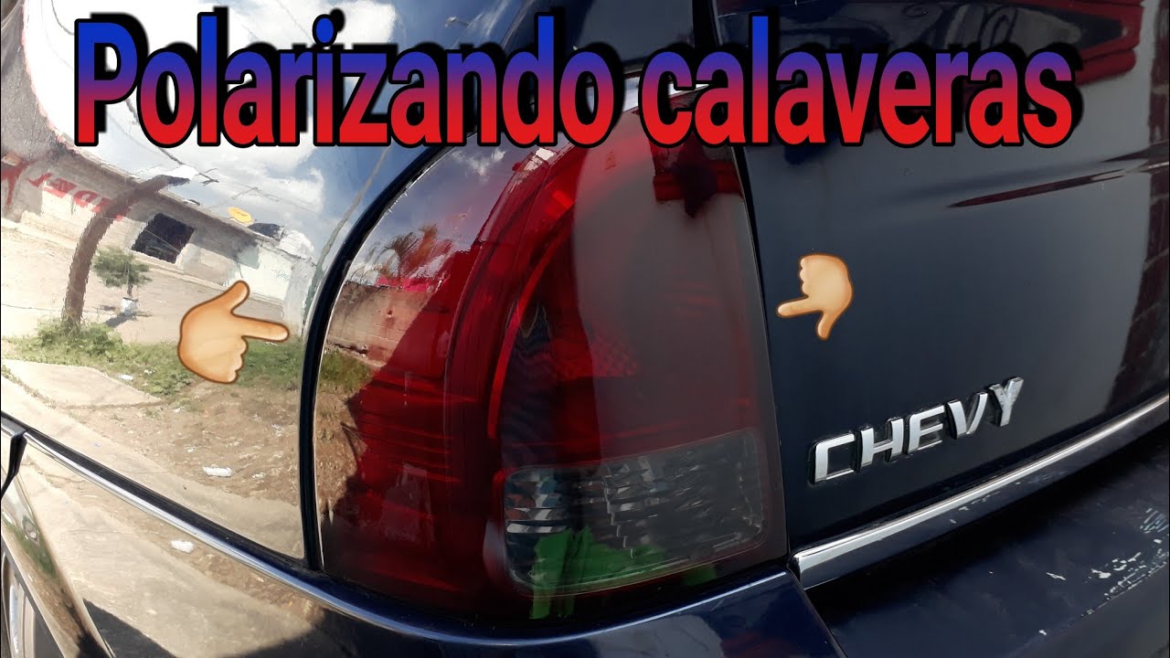 Como polarizar calaveras con vinil!!