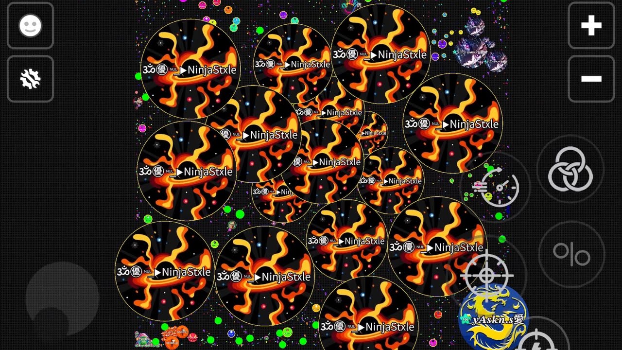 AGARIO MOBILE BOTS 132 MASS - HIGHSCORE ATTEMP 282K MASS