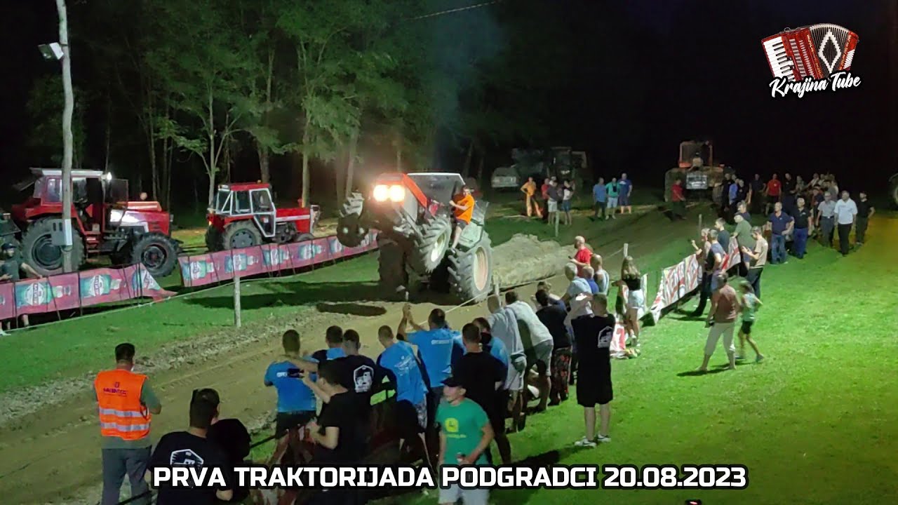 TRAKTORISTI POKAZALI ŠTA ZNAJU NA TEŠKOM TERETU U PODGRADCIMA