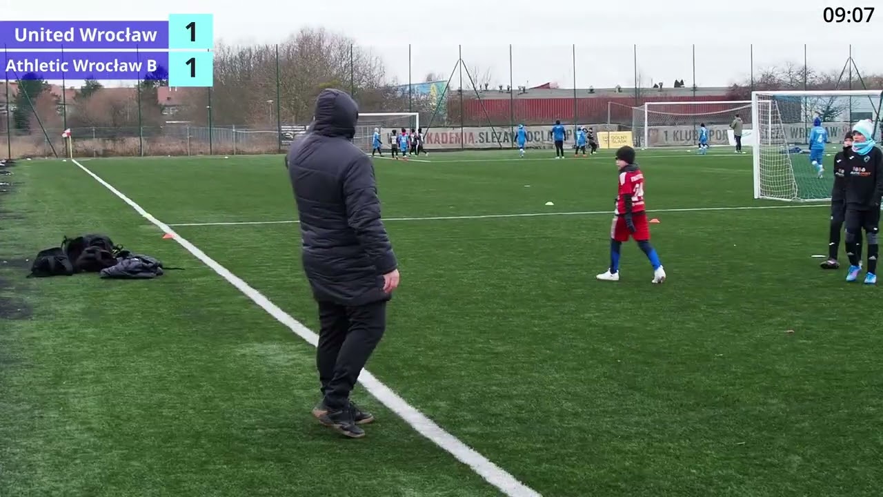 United Wrocław A 4:3 Athletic Wrocław B ⚽ Emocjonująca końcówka | Liga Młodych Talentów 2026