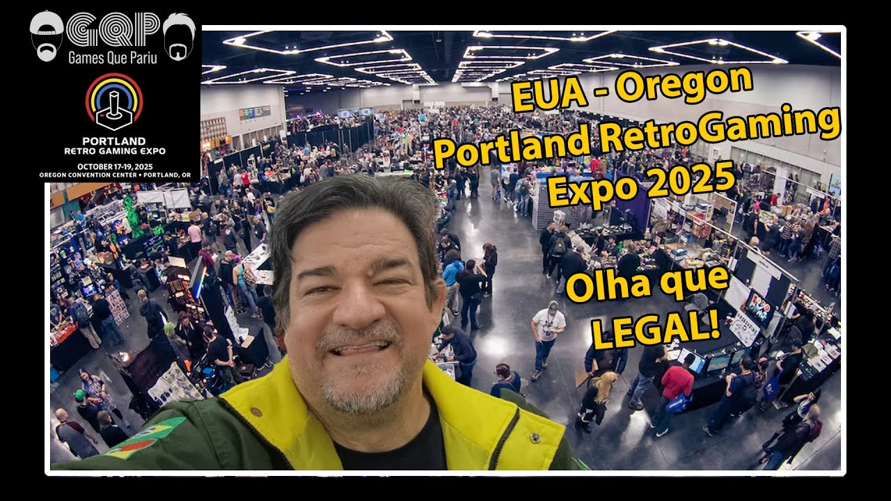 GQP - GamesQuePartiu - Portland Retro Gaming Expo 2025