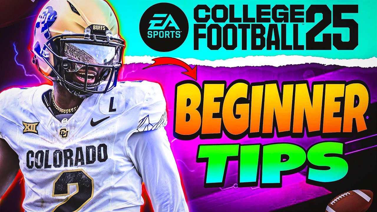 College Football 25 Beginner Tips and Tricks- How To Get Wins ASAP!
