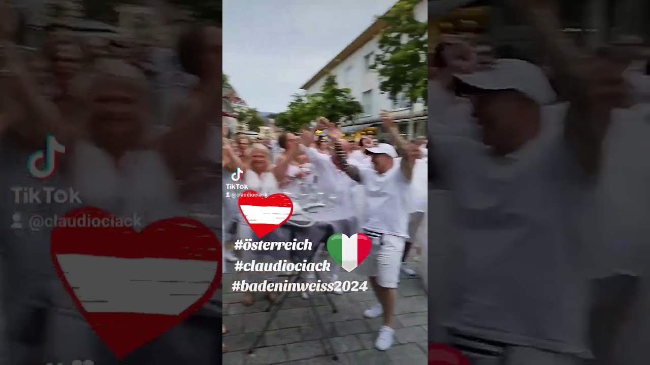 #badeninweiss #austriatour #italienischemusik #österreich #claudiociack
