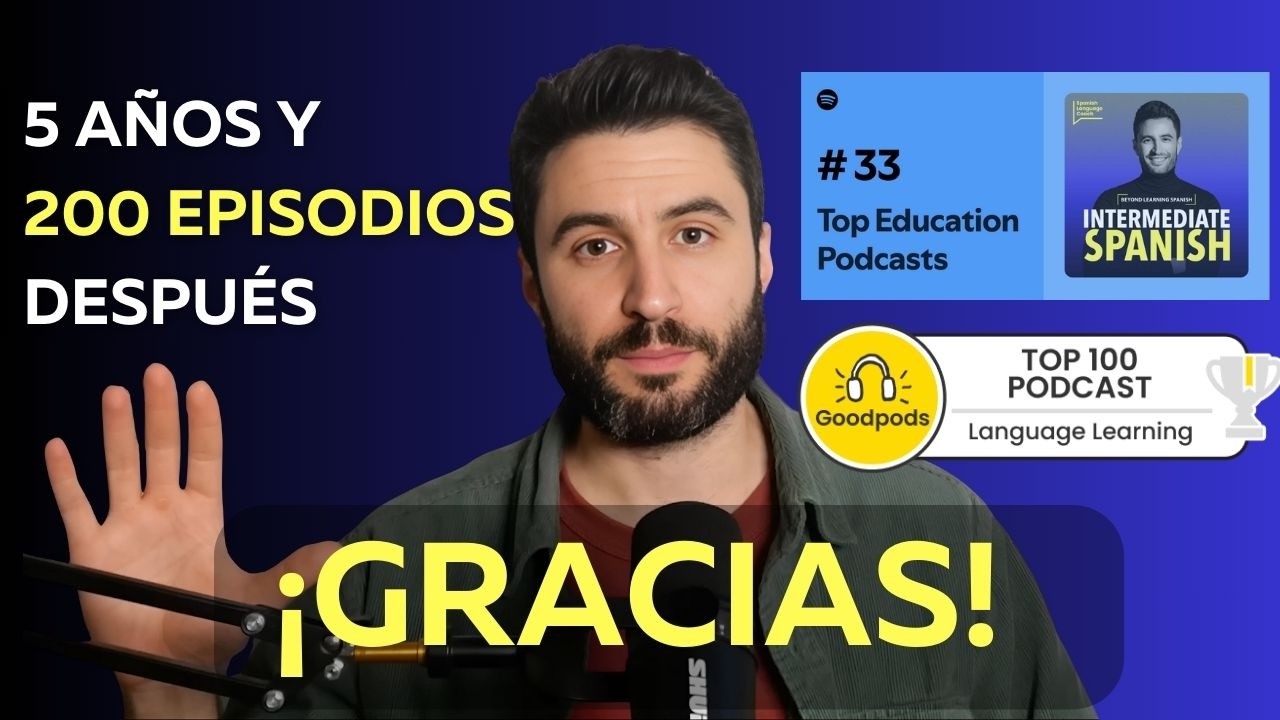 ¿Cómo usar (bien) las historias para mejorar tu español? + UNA SORPRESA - Intermediate Spanish