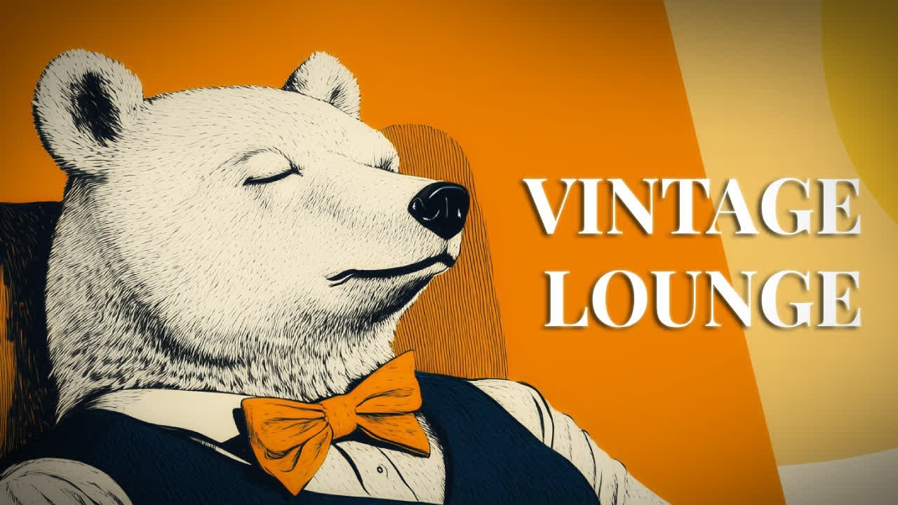 🎷 Vintage Vinyl Lounge Jazz | Relaxing Retro Vibes for Study & Work | 3 Hours 21 Minutes