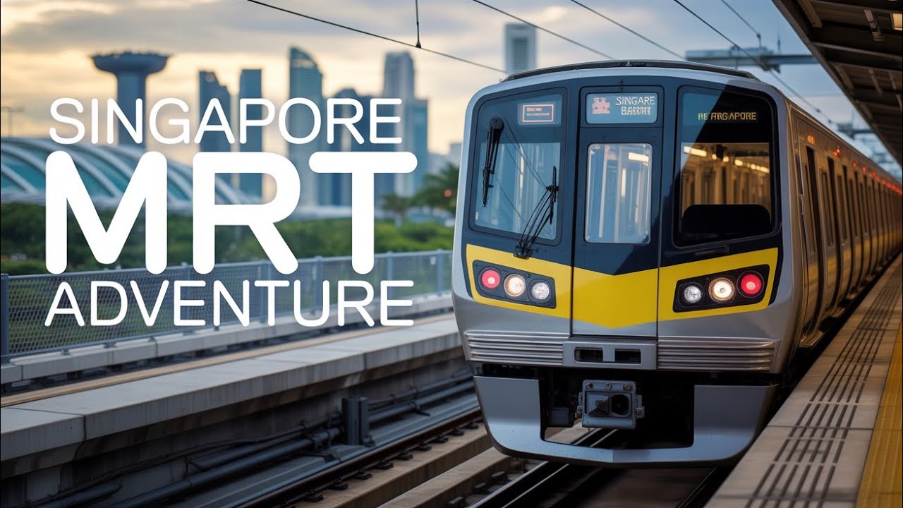 THE FUTURE OF PUBLIC TRANSPORT: SINGAPORE'S MRT EXPERIENCE #singapore #train #travel