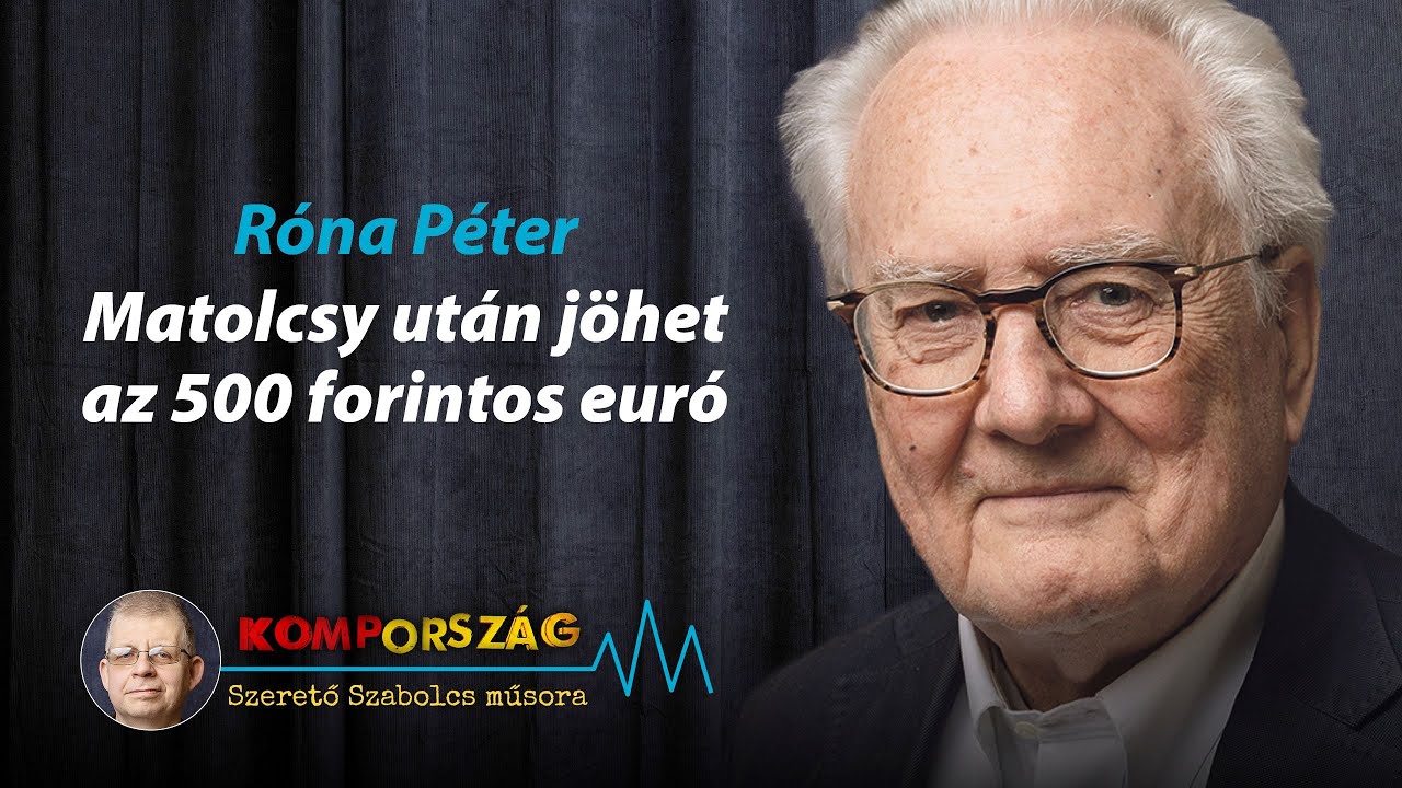 Róna Péter: Matolcsy után jöhet az 500 forintos euró – Kompország