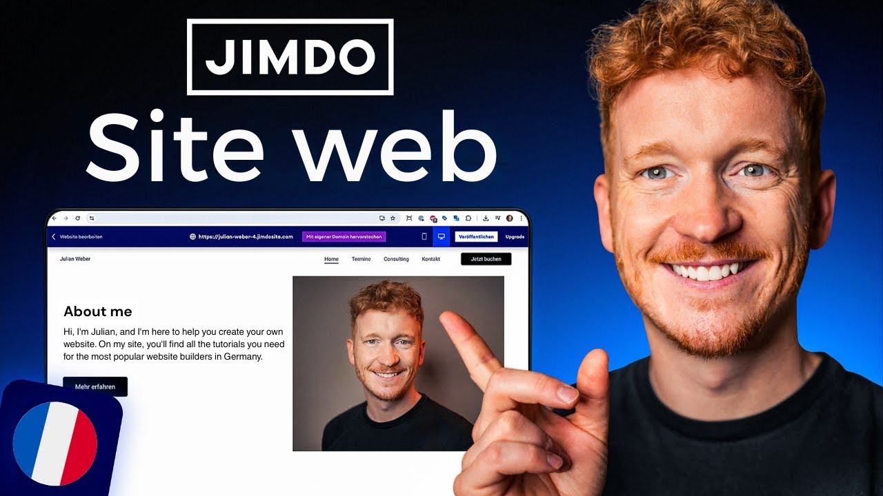 Tutoriel Jimdo Website Builder (2026) – Comment créer un site web gratuit avec Jimdo