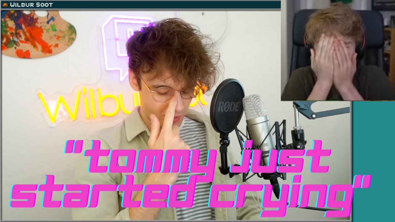 Wilbur had to tell Tommy about Technoblade's death