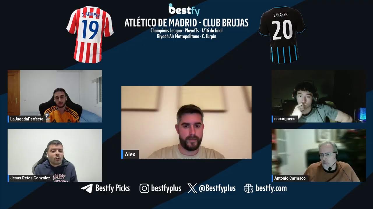 ATLÉTICO VS BRUJAS : Directo Champions League