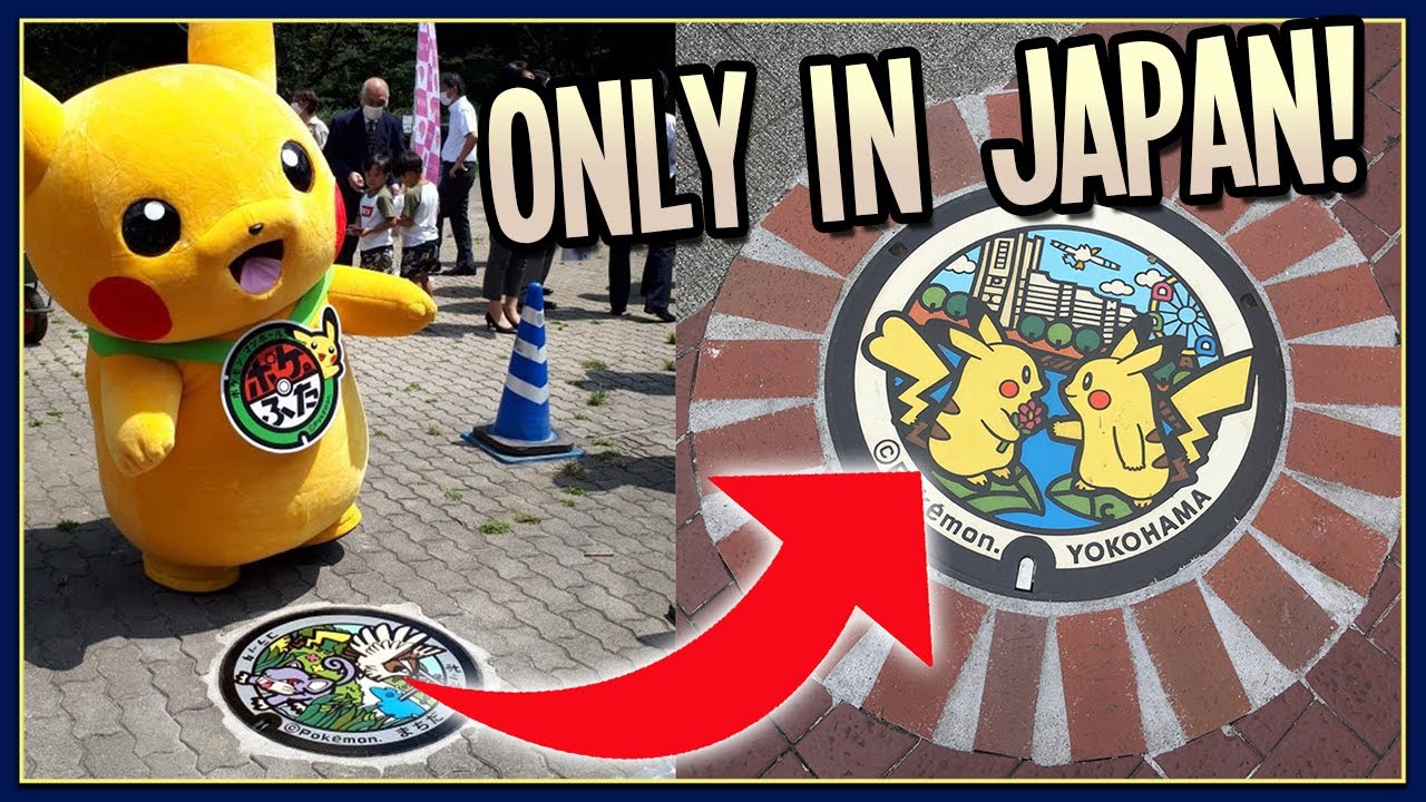 Japan's Pokemon Themed Manhole Covers - Poké Lids