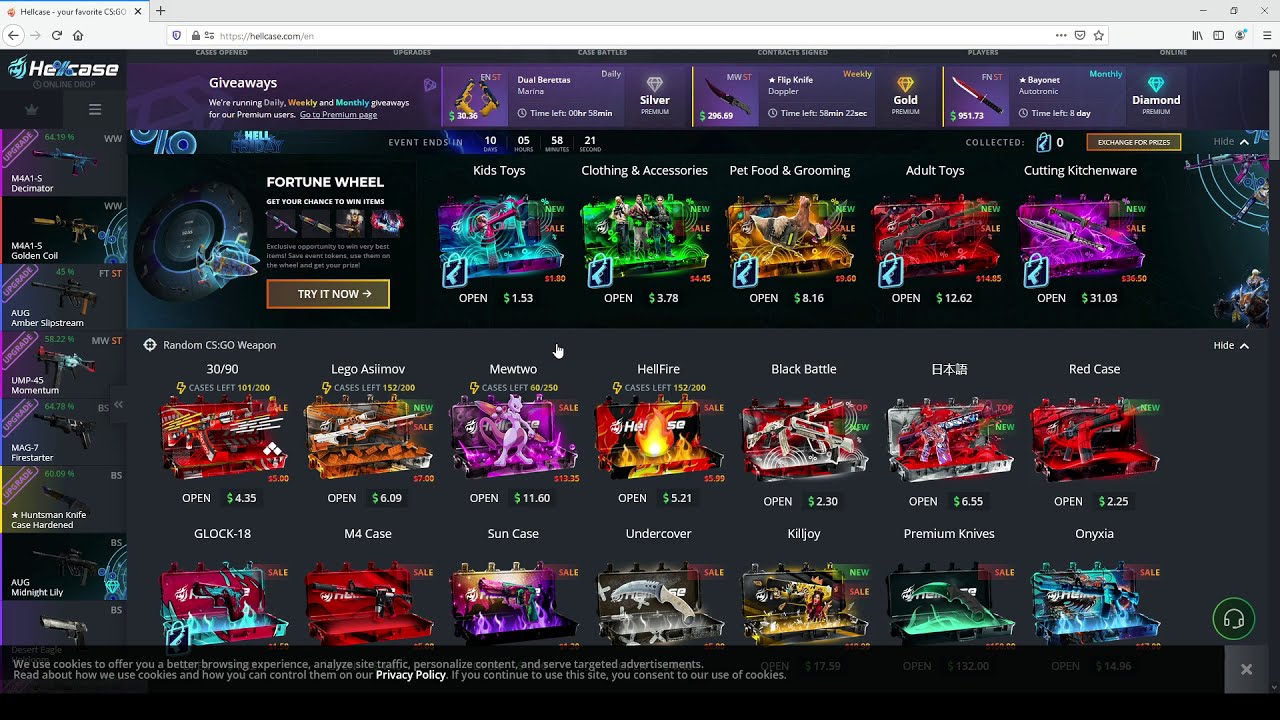 Ingyen skin szerzés?! Hellcase USP upgrade #2